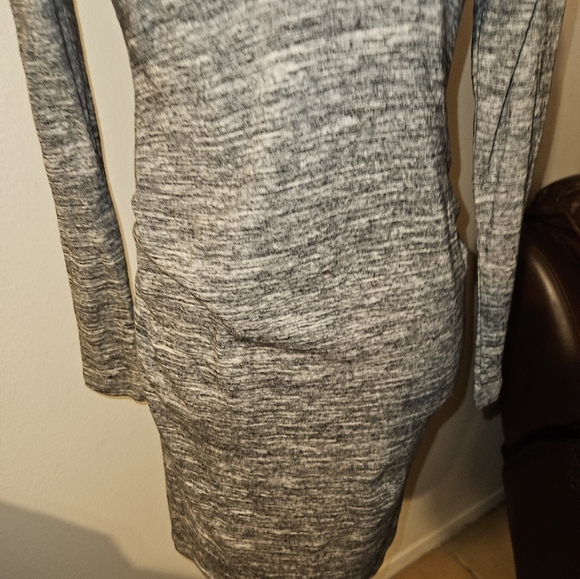 H & M Womans Maternity Long Sleeve Bodycon Dress Size S - Picture 3 of 10